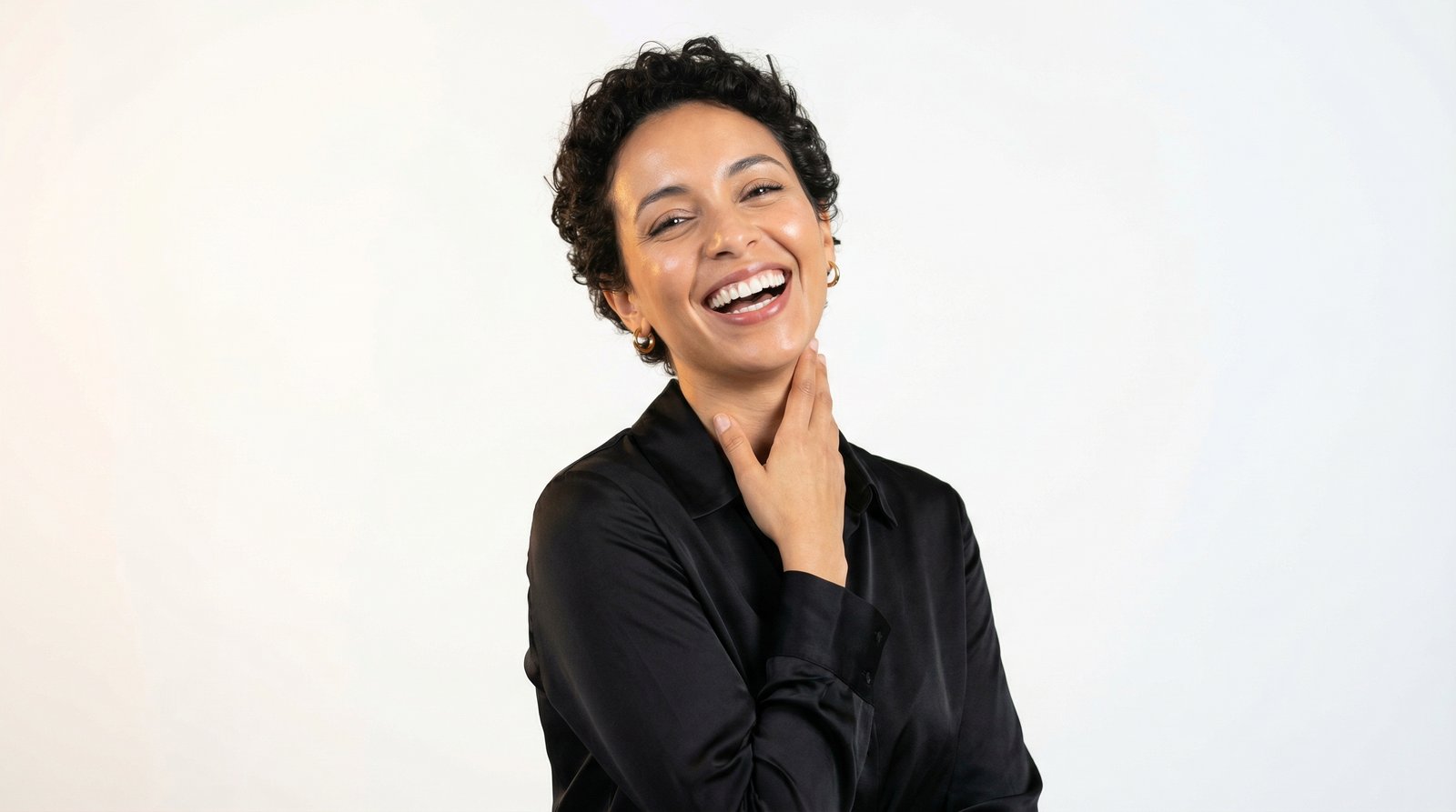 Patiente souriante au Panoramique Dentaire Belvédère, Casablanca